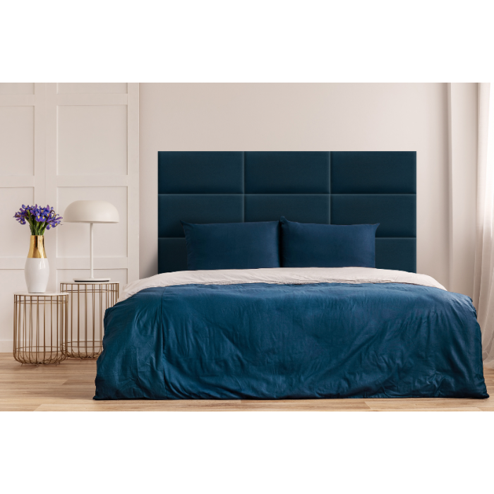 Polsterpaneel Granatblau Polsterpaneel Granatblau